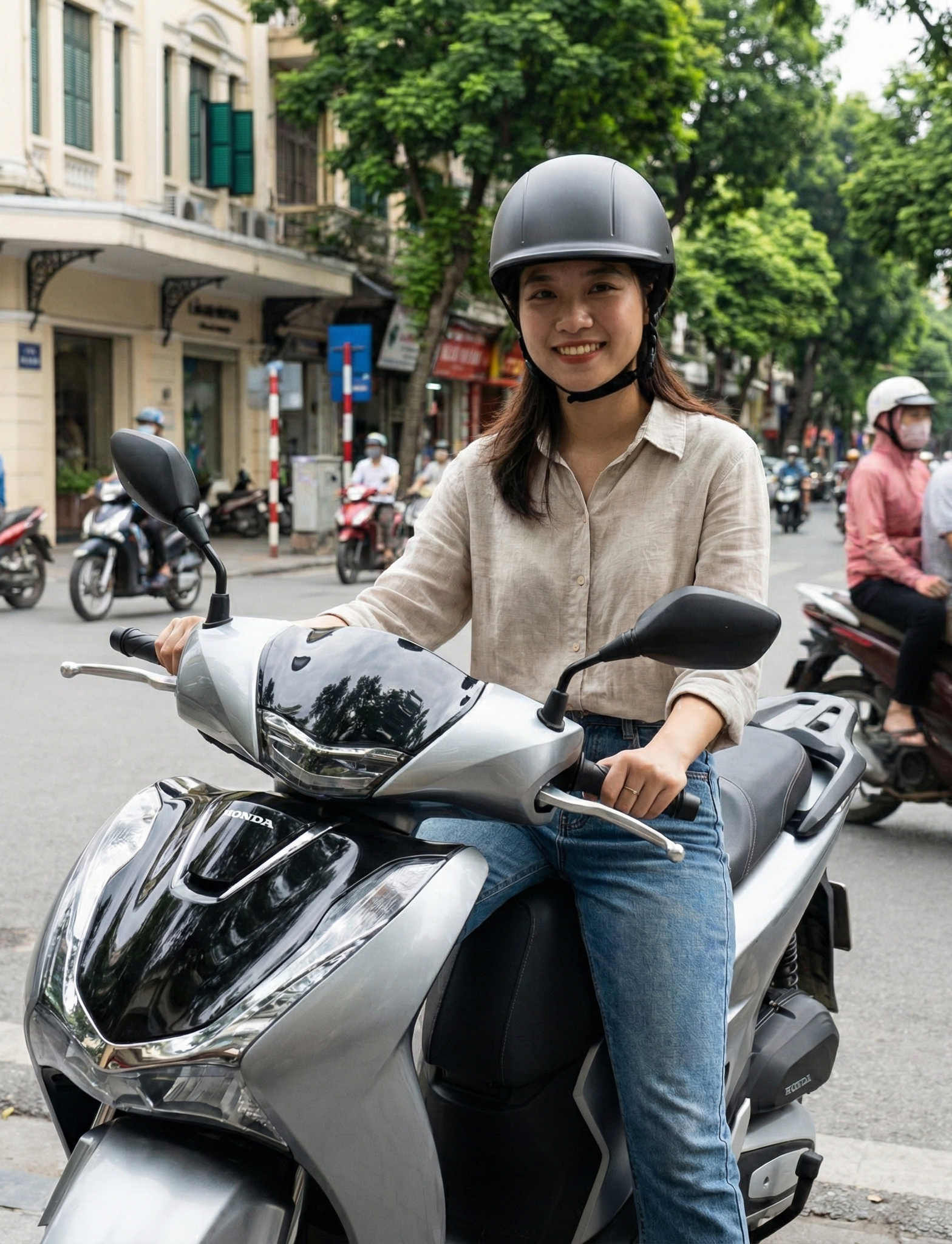 Top mũ bảo hiểm nửa đầu đẹp, chính hãng được ưa chuộng